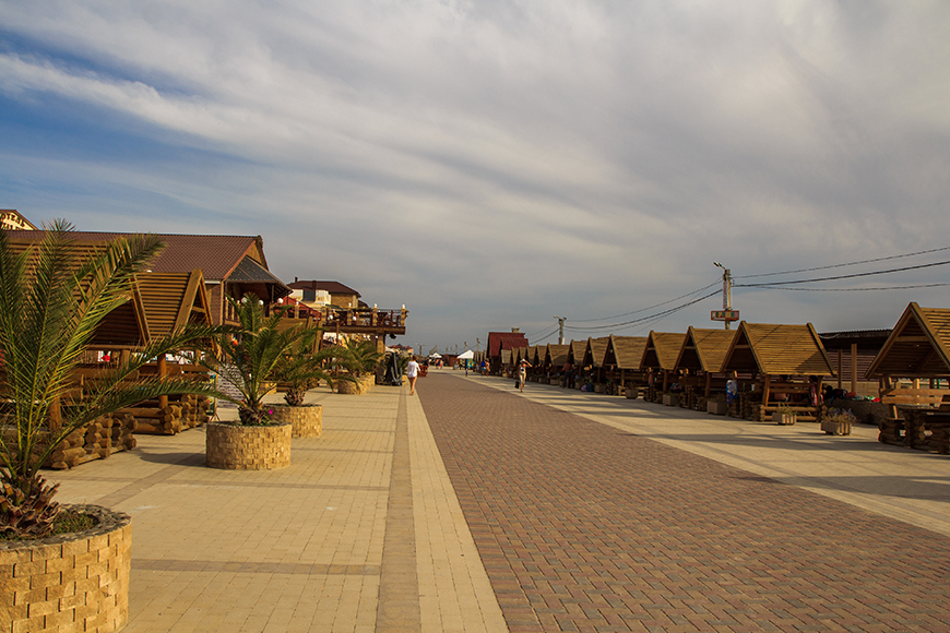 Яркий отдых в Прибрежном у моря, Крым. 