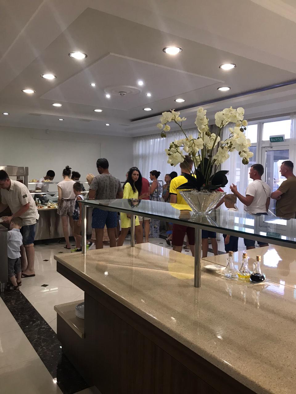 Питание в отеле Дюльбер. 