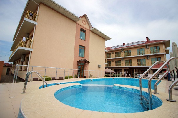 Евпатория, гостевые дома с бассейном. 