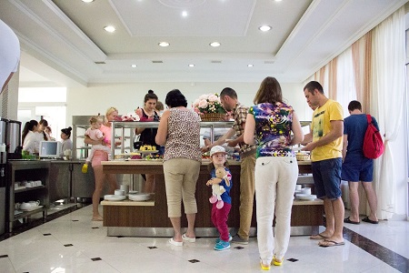 Лучший пансионат в Прибрежном с питанием в ресторане. 